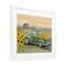 Stupell Industries Wild Sunflower Truck Harvest Framed Print Under Glass, design by Patti Bishop